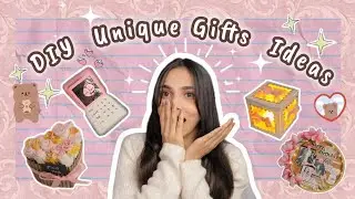 UNIQUE & Cute Gifts Ideas 😱 ✨|| Quick and Easy To Make ||💡#diy #gift