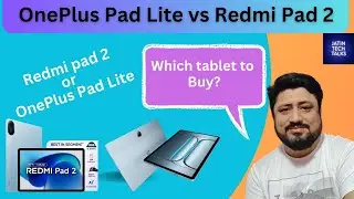 OnePlus Pad Lite vs Redmi Pad 2 🔥  Which Budget Tablet Should You Buy in 2025? Full Comparison