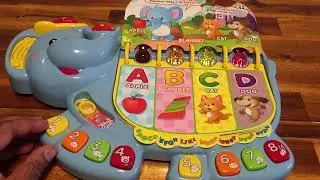 VTech Touch & Teach Elephant Book (Blue) | Toy Demonstration & Features