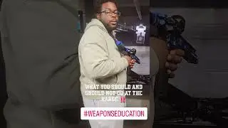 Do&rsquo;s and Do Not at a gun range‼️ #weapontraining  #firearmtraining