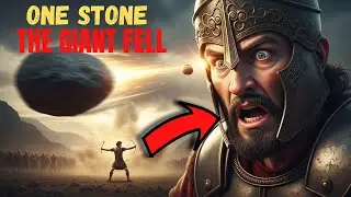 ONE STONE, ONE BOY, ONE GIANT FALLS. The Untold Story Of David and Goliath.