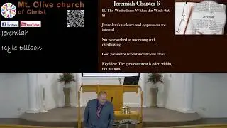 Bible Study: 2026-01-18 - Kyle Ellison - Jeremiah