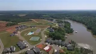 A Bird's Eye View of the True Homes/Tribute Homes Edgewater Neighborhood in Lancaster, SC.