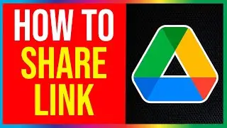How to Share Google Drive Link (EASY)