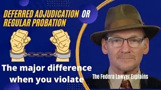 Deferred adjudication is probation with a hidden danger.