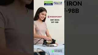 Wrinkles? We Don't Know Her! 😉Find the perfect #Westpoint Dry Iron for your needs!#smartelectronics