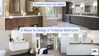 5 Ways To Design A Timeless Bathroom | Classic Bathroom Remodel Ideas