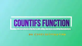 COUNTIFS in Excel - Count with Multiple Criteria
