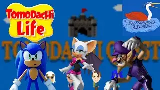Tomodachi Life - Tomodachi Quest (ft. Rouge, Waluigi, SwimmingBird & Sonic)
