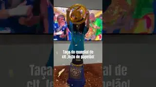 Passa a passo de com fazer a ta&ccedil;a do mundial de clubes