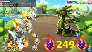 30/500 Akerai Dragon piece | A'kerai Dragon board event | Battle number 249 Nightmare mode