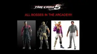 Time Crisis 5 All Bosses | 2160P 60FPS 4K (Surprise Of 70K Views)