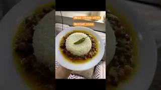 Kaly chany with boiled rice 👩🏻&zwj;🍳#shorts #shortsfeed