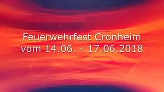2018 Feuerwehr Cronheim sagt Danke