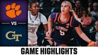 Clemson vs. Georgia Tech Game Highlights | 2025-26 ACC Women's Basketball