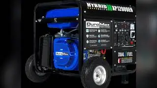 DuroMax XP12000EH Dual fuel with Electric Start Hybrid Portable generator (Review)