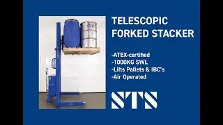 ATEX Telescopic Forked Stacker (STP08-FAC01-Ex)