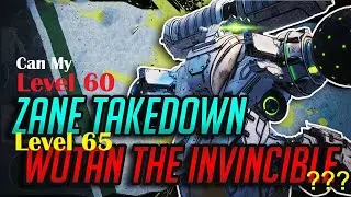Can My Lvl 60 Zane Takedown Lvl 65 Wotan? || BORDERLANDS 3