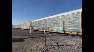 BNSF 8140 Eastbound Mix Manifest Train (W/ DPU'S) - Kingman, AZ USA 1/30/2026