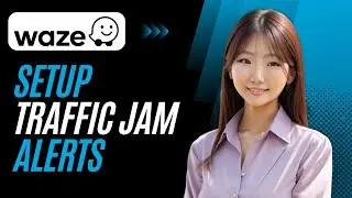 How to Set up Waze App Traffic Jam Alert | Easy Tutorial