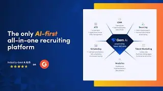 Meet Gem: The only AI-first all-in-one recruiting automation platform