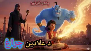 Aladdin Migical Lamp | pashto cartoon | د علادین چراغ