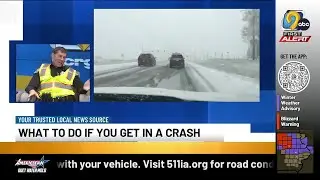 Ask an Officer: How to stay safe in a winter weather road crash