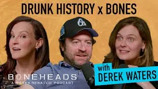 Emily Deschanel and Carla Gallo Explain Bones to Derek Waters