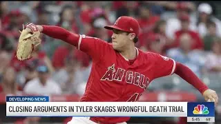 Closing arguments in Tyler Skaggs trial wrap up Monday
