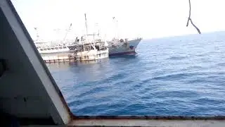 Bongkar Kapal Fu Yuan Yu Di laut Samudra Hindia
