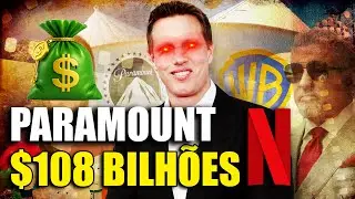 O JOGO VIROU PARAMOUNT vs. NETFLIX pela compra da WARNER BROS