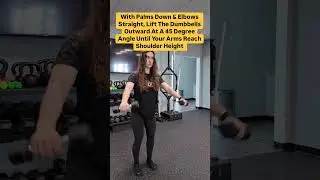 Scapular Plane Lateral Raises | Conquer Movement Physical Therapy | Wilmington, NC