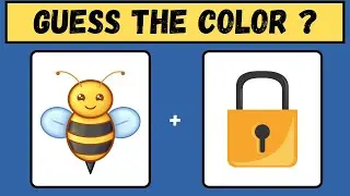 Guess the Color Name | Brain Games | Emoji Challenge | Riddles | Mind Relax Quiz