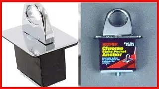 Great product -  Keeper 05604 Chrome Stake Pocket Anchor Point