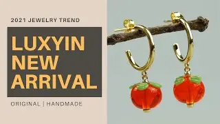 LUXYIN JEWELRY | Handmade Jewelry | S925 Sterling Silver | Earrings | Vintage Style