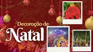 Inauguração da Decoração de Natal no Horto da Minha Cidade 🎄☃️🎅🦌