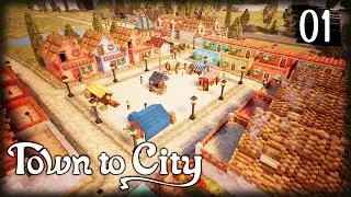 Bu Kadar Ger&ccedil;ek&ccedil;i ve Rahat Şehir Kurma Oyunu G&ouml;rmedim! | Town to City