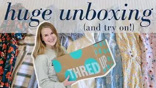 Thred Up : Spring Unboxing and Try On!