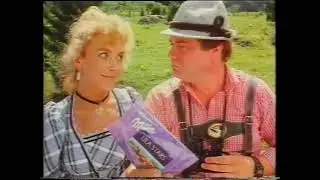 1989 Milka Lila Stars &ndash; Deutsche Retro Werbung