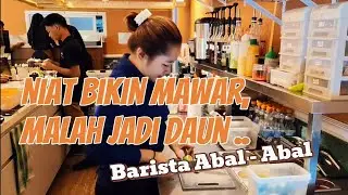 YA BEGITULAH || BUKAN BARISTA ... #baristavlog #minivlog #latteeart #coffee