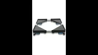 Flipkart Smart front load washing machine trolley / stand assembly video.
