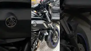 Yamaha MT07, обслуживание и прошивка. #mt07 
