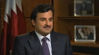 حضرة صاحب السمو الشيخ تميم بن حمد آل ثاني أمير البلاد المفدى في مقابلة خاصة لـCNN