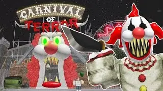 Escape The carnival of Terror in Roblox Gameplay (Scary Obby) @TechnoGamerzOfficial #trending 