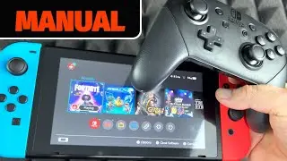 Nintendo Switch Pro Controller Set Up Manual