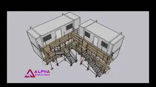 Site Welfare Gantry - scaffold