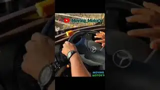 Mercedes Benz | 14.5 SHD Bus | #benz #bus #steering #driving | Moving_Motor's