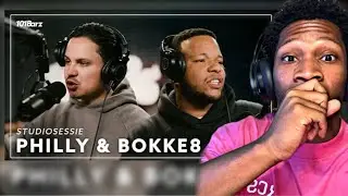 DIT IS KEIHARD!! Philly & Bokke8 | Studiosessie 476 | 101Barz