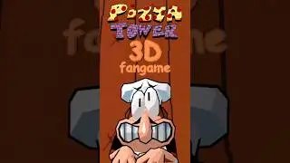 Working on John Gutter 3D #pizzatower #unity3d #unity #peppino #indie