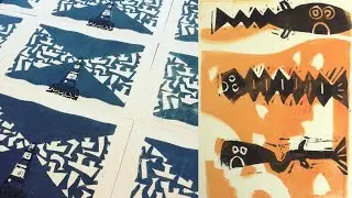 SEASIDE PRINTMAKING WITH GILES WHITEHEAD